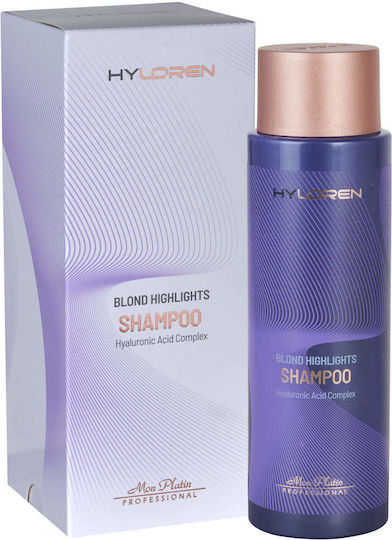 Mon Platin Hyloren Blond Highlights Shampoos Reconstruction/Nourishment & Hydration for Coloured Hair 500ml