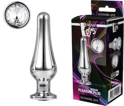 Dream Toys Gleaming Love Plug Anal Plug Medium Silver