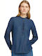 Tom Tailor Women's Blouse Long Sleeve Blue