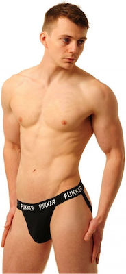 Men's Jockstrap M&K Fukker Black