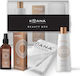 Kyana The Power of Argan Σετ Περιποίησης Μαλλιών Αναδόμησης & Θρέψης με Σαμπουάν & Λάδι 3τμχ