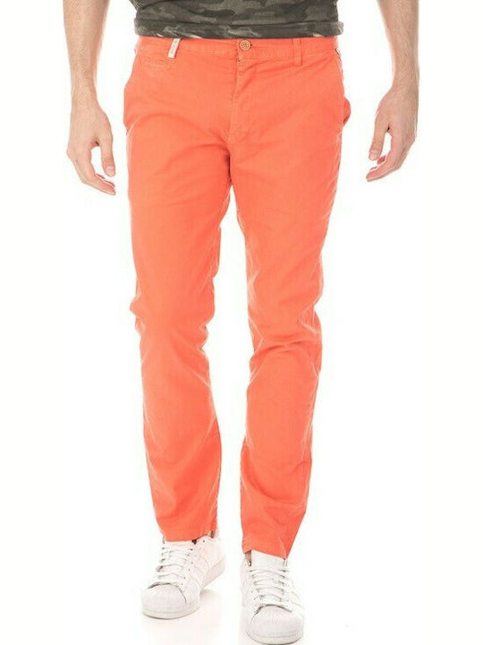 Devergo Hose Chino Elastisch Orange