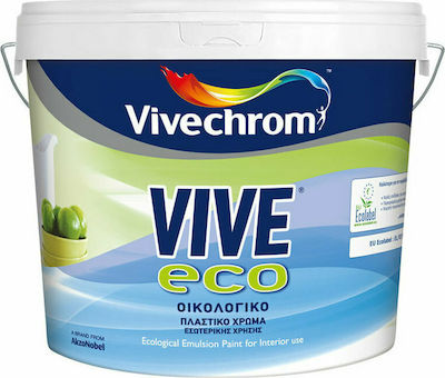 Vivechrom Vive Eco Base P Πλαστικό Χρώμα Οικολογικό για Εσωτερική Χρήση 3lt