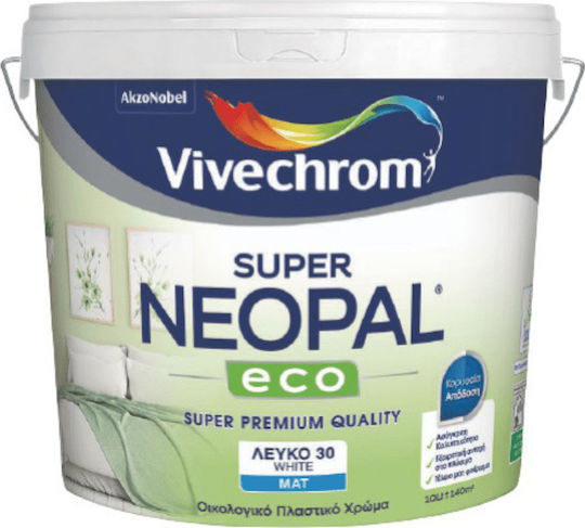 Vivechrom Super Neopal Eco Base TR Пластмасов Боя Екологичен за Вътрешен Употреба 1лт