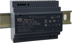 Mean Well Τροφοδοτικό Ράγας HDR150-24 με Έξοδο 24V και Ισχύ 150W 6.25A