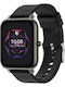 Lemfo LF30 46mm Smartwatch με Παλμογράφο (Μαύρο)