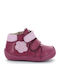 Kickers Wakalla cu Velcro Fuchsia