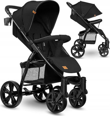 Lionelo Annet Plus Baby Stroller Suitable for Newborn Black 10.36kg