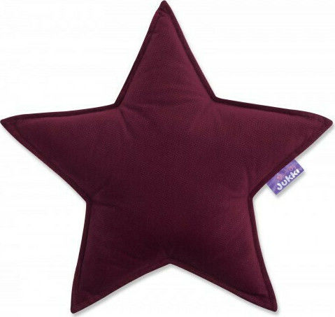 Jukki Dekokissen für Wiege Stern Burgundisch 45x45cm 703-0517-6548