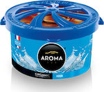 Aroma Car Conservă Aromatică Consolă/panou de bord Mașină Organic Aqua 40gr 1buc