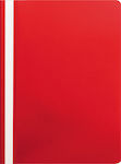 Folia Clipboard with Spring for Paper A4 Red 1pcs