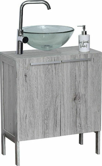 Eurocasa Waschtisch ohne Waschbecken L73xB34xH11cm Gray