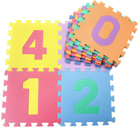 Puzzle De Podea Educațional Pentru Copii Cu Numere 10 Piese