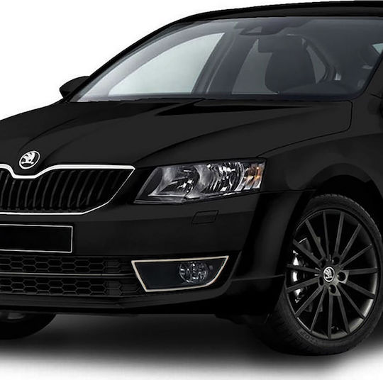 S-dizayn Car Headlight Frame for Skoda Octavia Chrom-Metall-Nebelscheinwerferringe