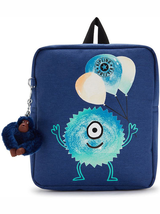 Kipling Denim Todd Soo L Ученическа Раница Тип Детска Градина Синя 8 Литра