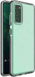Hurtel Spring Back Cover Σιλικόνης Διάφανο (Poc...