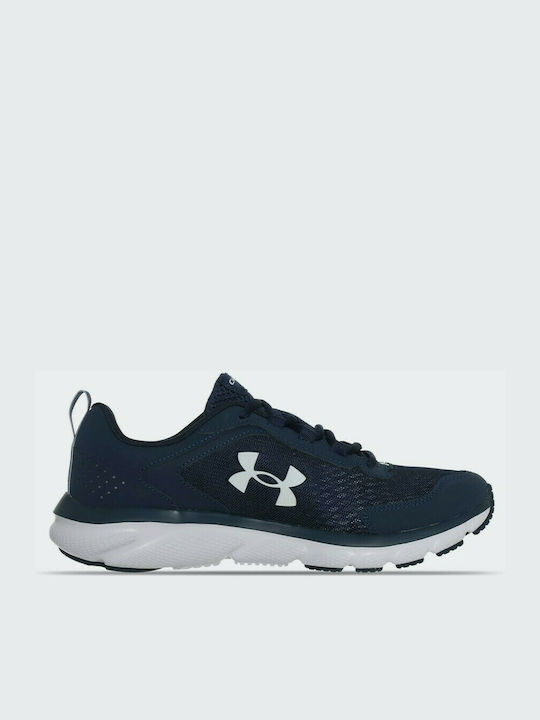 Under Armour Charged Assert 9 Ανδρικά Αθλητικά Παπούτσια Running Μπλε
