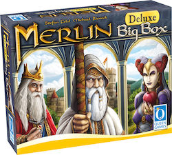 Queen Games Board Game Merlin Deluxe Big Box for 2-4 Players 14+ Years 20293 (EN)