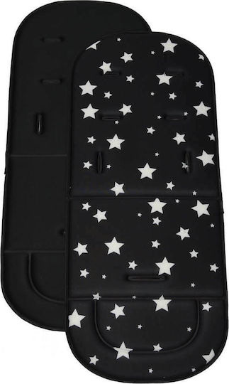 Bebe Stars Κάλυμμα Καροτσιού Διπλής Όψης 34x80εκ. Black Stars