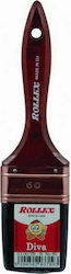 Rollex Paint Brush Straight Black 60mm Diva No 60