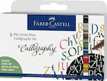 Faber-Castell Pitt Artist Design Markers Multicolour 8pcs 167508