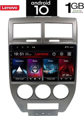 Lenovo Sistem Audio Auto pentru Jeep Busolă 2007-2016 (Bluetooth/USB/AUX/WiFi/GPS/Partitură) cu Ecran Tactil 10.1" IQ-AN X5808_GPS