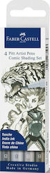 Faber-Castell 4artist Μαρκαδόροι Σχεδίου 1.5mm ...