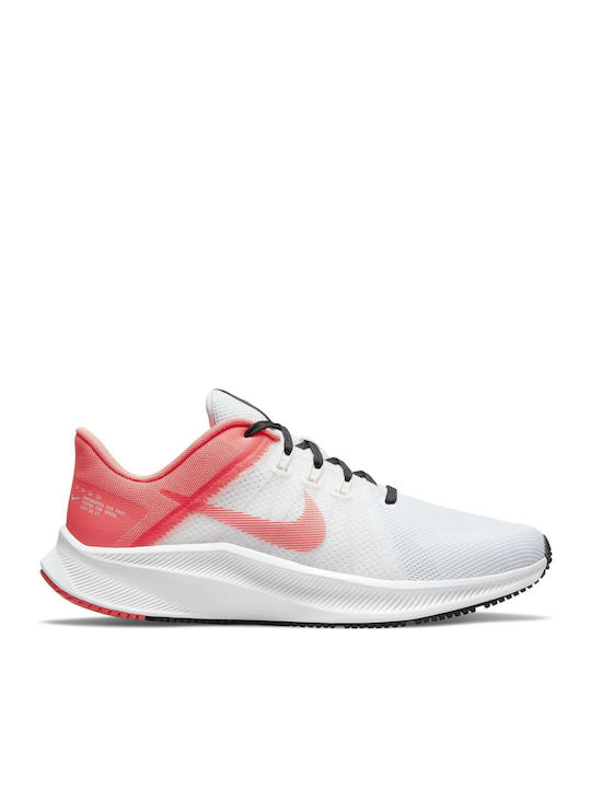 Nike Quest 4 Γυναικεία Αθλητικά Παπούτσια Running Λευκά