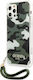 Guess Camo Задна корица Пластмаса Каки (iPhone ...