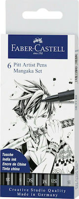 Faber-Castell Pitt Artist Mangaka Set 6τμχ