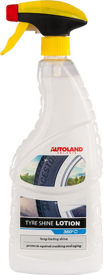 Autoland Tyre Shine Lotion Spray for Tires Car 750ml