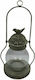 Etoile Floortop Metallic Lantern Gray 17x17x45cm