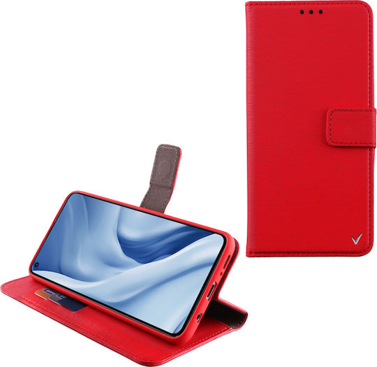 Volte-Tel Allure Magnet Wallet Piele artificială Roșu (Xiaomi Mi 11)