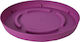Atmosphera Plate Pot Plastic Violet 23x23cm 10.01.00D23VI