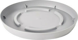 Plastona 10.01.00D23LG Round Plate Pot Gray 23x23cm