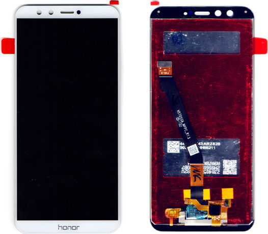 Οθόνη Grade A mit Touch-Mechanismus für Ehre 9 Lite (Weiß)