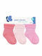 Kikka Boo Kids' Socks Knee-High Pink 3 Pairs