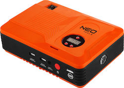 Neo Tools Εκκινητής Μπαταρίας Αυτοκινήτου 12V με Power Bank Powerbank & Αεροσυμπιεστής 12V