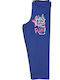 Kinder Leggings Sport Capri Blau