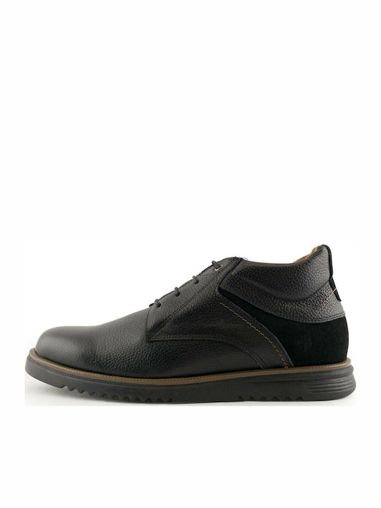 Fentini 86 Leder Schwarz Herrenstiefel