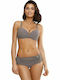 Marko Bikini Set Bra & Slip Bottom Gray