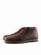 Leather Burgundy Men's Boots