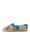 Dicas 1-1E Stoff Damen Espadrilles in Hellblau Farbe