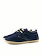 Dicas Wildleder Damen Espadrilles in Blau Farbe