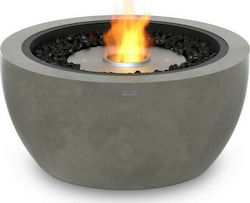 Ecosmart Fire Pod 30 Internal / Outdoor Floor Bioethanol Fireplace Natural 76.2x76.2x35.1cm