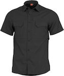 Pentagon Plato Short Shirt Hunting Shirt Short Sleeve Black Shirt Black