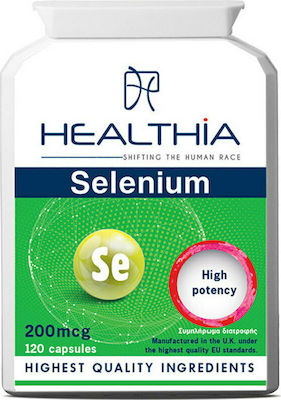 Healthia Selenium 200mg 120 κάψουλες