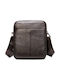 Cardinal Leder Herrentasche Schulter / Crossbody Braun