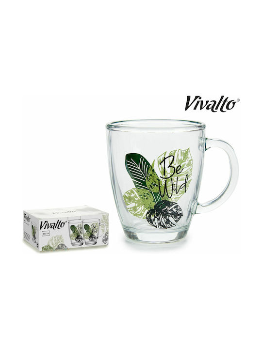 Be Wild Tasse Glas Transparent 320ml 1Stück