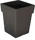 Viomes Linea 570 Flower Pot 15x18cm in Black Color